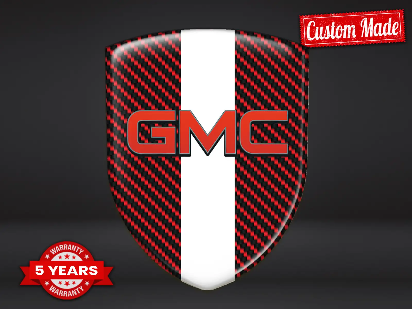 GMC Windschutzsticker Limitiert Design Exklusiv Auto